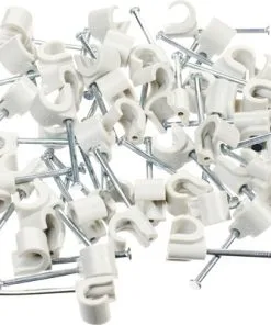 Kabelclip Rond 7-11 Mm Grijs, 50 Stuks