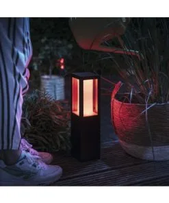 PHILIPS Hue White And Color Ambiance LED Sokkellamp Impress Zwart 24V (excl. Transformator) -Binnenverlichting Verkoopwinkel DV 8 10005679 03 4c AT 20190520111750