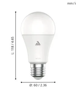 EGLO CROSSLINK-C LED Lamp E27/9W A60 Warmwit Mat 7 EGLO CROSSLINK-C LED Lamp E27/9W A60 Warmwit Mat -Binnenverlichting Verkoopwinkel DV 8 10011778 04 4c DE 20210213214651