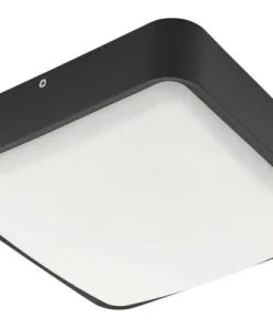 EGLO CROSSLINK-C LED Plafonniere Piove-C 25x25 Cm Zwart