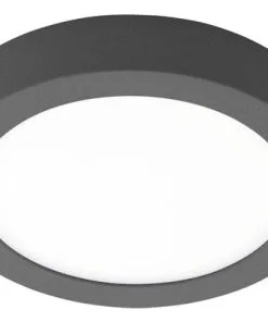 EGLO CROSSLINK-C LED Plafonniere Argolis-C Ø 22,5 Cm CCT Antraciet