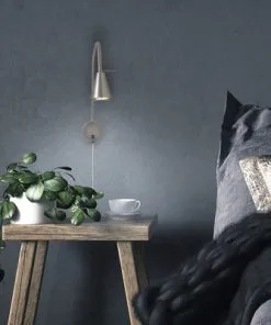 BRILONER LED Wandlamp Met Schakelaar Nikkel Mat