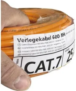 BLEIL Netwerk Installatiekabel CAT7 S/FTP Oranje 25 M