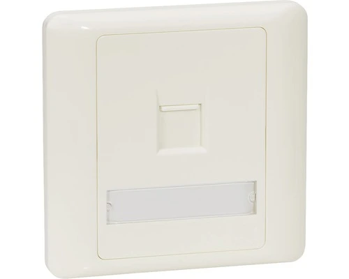 BLEIL Afdekplaat T.b.v. Keystone Module 1-voudig Wit 1 BLEIL Afdekplaat T.b.v. Keystone Module 1-voudig Wit