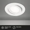 BRILONER LED Inbouwspot 7114 Ø 106 Mm Wit