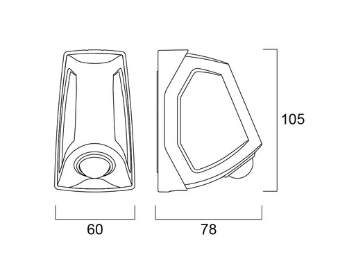 SYLVANIA Draadloze LED Armatuur Porch Sense Wit 2 SYLVANIA Draadloze LED Armatuur Porch Sense Wit - Afbeelding 2