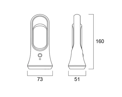 SYLVANIA Draadloze LED Armatuur Lantern Sense Wit 2 SYLVANIA Draadloze LED Armatuur Lantern Sense Wit - Afbeelding 2