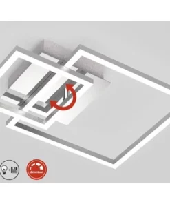 BRILONER LED Plafondlamp 3118-018 Alu-chroom -Binnenverlichting Verkoopwinkel DV 8 10104932 01 4c DE 20210730131656
