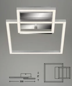 BRILONER LED Plafondlamp 3118-018 Alu-chroom -Binnenverlichting Verkoopwinkel DV 8 10104932 06 4c RO 20210525161759
