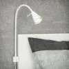 BRILONER LED Wandlamp Met Bevestigingsplaat Wit