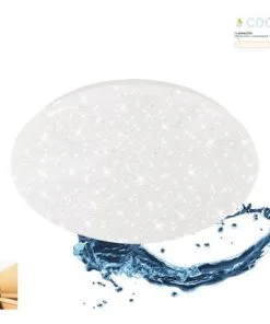 BRILONER LED Plafonniere Met Sterrenmotief Ø 28 Cm Wit -Binnenverlichting Verkoopwinkel DV 8 10104943 01 4c DE 20210114091700