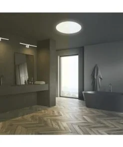 BRILONER LED Plafonniere Met Sterrenmotief Ø 28 Cm Wit