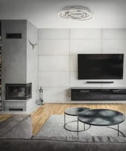 BRILONER LED Plafondlamp 3248-018 Alu-chroom