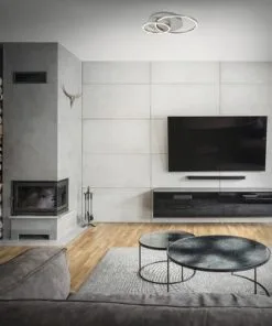 BRILONER LED Plafondlamp 3222-012 Nikkel Mat