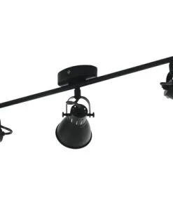 EGLO LED Plafondspot Seras 2 3-lichts Zwart