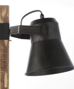 BRILLIANT Tafellamp Decca Zwart/bruin -Binnenverlichting Verkoopwinkel DV 8 10137777 08 4c DE 20190717051754