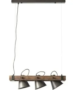 BRILLIANT Hanglamp Decca 3-lichts Hout-zwart -Binnenverlichting Verkoopwinkel DV 8 10137789 07 4c DE 20190717051755