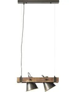 BRILLIANT Hanglamp Decca 2-lichts Hout-zwart -Binnenverlichting Verkoopwinkel DV 8 10137794 06 4c DE 20190717051755