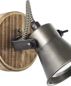 BRILLIANT Opbouwspot Dorisa Zwart/bruin -Binnenverlichting Verkoopwinkel DV 8 10137803 05 4c DE 20190717051755