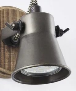 BRILLIANT Opbouwspot Dorisa Zwart/bruin -Binnenverlichting Verkoopwinkel DV 8 10137803 07 4c DE 20190717051755