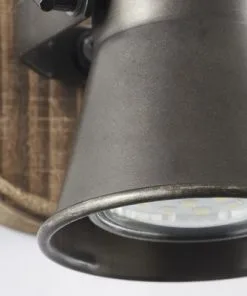 BRILLIANT Opbouwspot Dorisa Zwart/bruin -Binnenverlichting Verkoopwinkel DV 8 10137803 09 4c DE 20190717051755