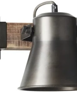 BRILLIANT Opbouwspot Op Balk Decca 1-lichts Zwart/bruin -Binnenverlichting Verkoopwinkel DV 8 10137804 09 4c DE 20190716131759