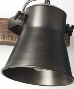 BRILLIANT Opbouwspot Op Balk Decca 1-lichts Zwart/bruin -Binnenverlichting Verkoopwinkel DV 8 10137804 12 4c DE 20190716131759