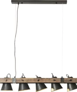 BRILLIANT Hanglamp Decca 5-lichts Hout-zwart -Binnenverlichting Verkoopwinkel DV 8 10137805 06 4c DE 20190717051755