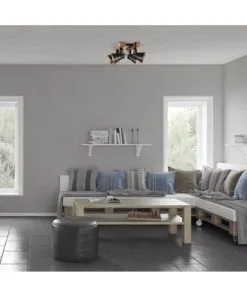 BRILLIANT Opbouwspot Decca 4-lichts Zwart/bruin -Binnenverlichting Verkoopwinkel DV 8 10137816 17 4c DE 20210608074651