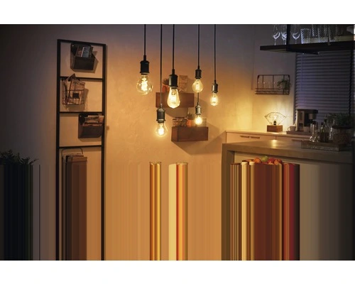 PHILIPS Hue White LED Filament Lamp E27/7W G93 3 PHILIPS Hue White LED Filament Lamp E27/7W G93 - Afbeelding 3