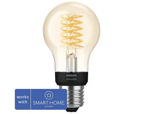 PHILIPS Hue White LED Filament Lamp E27/7W A60 1 PHILIPS Hue White LED Filament Lamp E27/7W A60