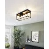 EGLO Plafondlamp Silentina 3-lichts Zwart