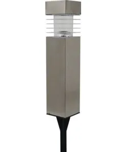 LED Solar Buitenlamp Op Spies 37,5 Cm RVS-look -Binnenverlichting Verkoopwinkel DV 8 10183103 10 4c DE 20211025213130