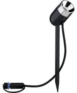 PAULMANN Plug & Shine Grondspot Pike IP65 24V Antraciet