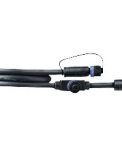 PAULMANN Plug & Shine Aansluitkabel Met 2 Uitgangen IP68 Zwart 1 Meter
