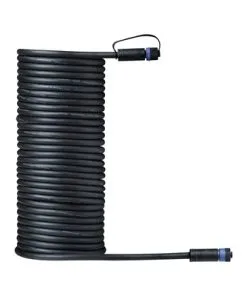 PAULMANN Plug & Shine Verlengkabel IP68 Zwart 10 Meter