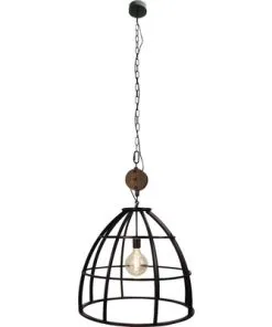CHERICONI Hanglamp Aperto Ø 60 Cm Burned Steel