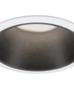 PAULMANN LED Inbouwspot Cole Ø 88 Mm Wit/zwart Mat