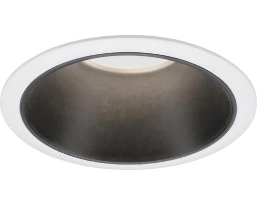 PAULMANN LED Inbouwspot Cole Ø 88 Mm Wit/zwart Mat 1 PAULMANN LED Inbouwspot Cole Ø 88 Mm Wit/zwart Mat
