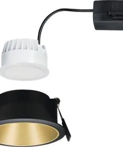 PAULMANN LED Inbouwspot Cole Ø 88 Mm Zwart/goud Mat 12 PAULMANN LED Inbouwspot Cole Ø 88 Mm Zwart/goud Mat -Binnenverlichting Verkoopwinkel DV 8 10218559 05 4c NL 20191122100408