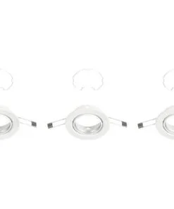 BRILONER Inbouwring Set 7110 Ø 86 Mm Wit (excl. Lichtbron), 3 Stuks