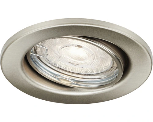 BRILONER LED Inbouwspot Set 7050 Ø 86 Mm Nikkel Mat, 3 Stuks 2 BRILONER LED Inbouwspot Set 7050 Ø 86 Mm Nikkel Mat, 3 Stuks - Afbeelding 2