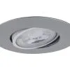 BRILONER LED Inbouwspot 7146 Ø 90 Mm Chroom Mat