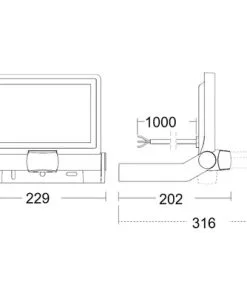 STEINEL LED Schijnwerper XLED One Met Sensor Antraciet -Binnenverlichting Verkoopwinkel DV 8 10247321 06 4c DE 20220106164756