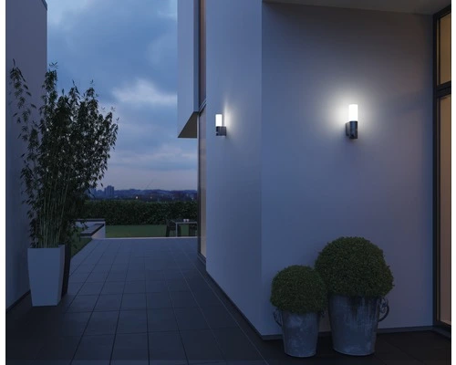 STEINEL LED Buitenlamp L605 Met Sensor Antraciet 2 STEINEL LED Buitenlamp L605 Met Sensor Antraciet - Afbeelding 2