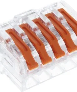 Q-LINK Lasklem 5-polig Hersluitbaar 4 Mm², 5 Stuks