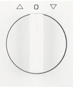 BERKER K1 Centraalplaat Jaloezieschakelaar Polarwit