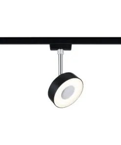PAULMANN URail LED Spot Circle Zwart Mat 2700K