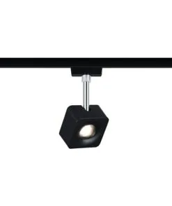 PAULMANN URail LED Spot Cube Zwart Mat 2700K