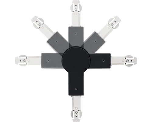 PAULMANN URail Scharnierverbinding II Zwart Mat 2 PAULMANN URail Scharnierverbinding II Zwart Mat - Afbeelding 2